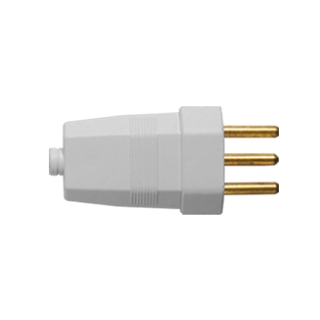 Pino Bipolar 2P + T 10A 250V Cinza Pino Bipolar 2P + T 10A 250V Cinza