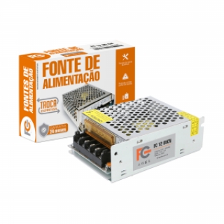 Fonte Chaveada Colmeia 12V 5A 60W FC Fonte Chaveada Colmeia 12V 5A 60W FC