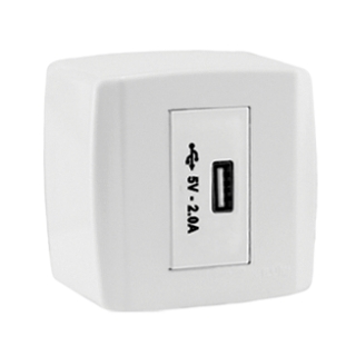 Tomada USB 2A Tomada USB 2A